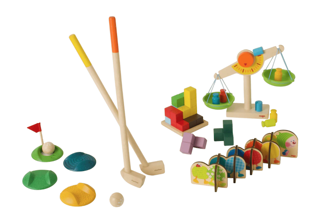 トイズレンタ_充実した木製の知育玩具